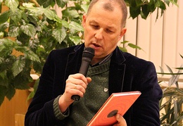 V. V. Landsbergis kalbėjo apie jo kurtos poezijos sąsajas su kitomis jo knygomis