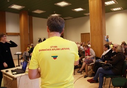 VITA MOBILE ir vėl bibliotekoje: Valentinas Kabašinskas dviračiais aplink Lietuvą