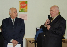 Organizatoriai V. Lagunavičius ir V. Slavinskas