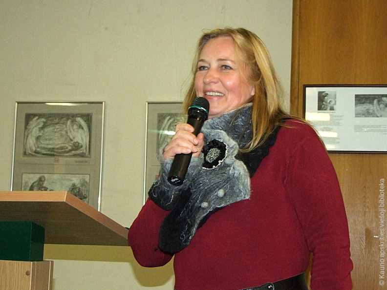 KAVB Kultūros renginių ir leidybos gr. vadovė Rimantė Tamoliūnienė
