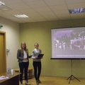 Goda Tamulytė ir Monika Jukilaitytė pristato idėją &quot;Aktyvi jaunimo veikla&quot;