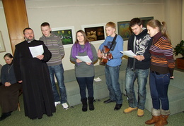 Renginyje koncertavo Kauno Šv. Antano bažnyčios jaunimas