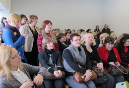 Kauno apskrities viešosios bibliotekos renginio auditorija