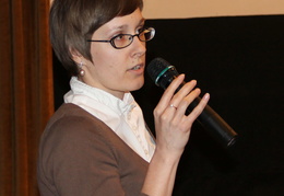KAVB kultūros renginių ir leidybos grupės vyresnioji bibliotekininkė Julija Kimantaitė