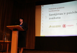 Sveikinimo žodį tarė KAVB direktorė Asta Naudžiūnienė