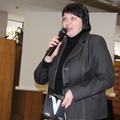 Svečius sveikino bibliotekos direktorė Asta Naudžiūnienė