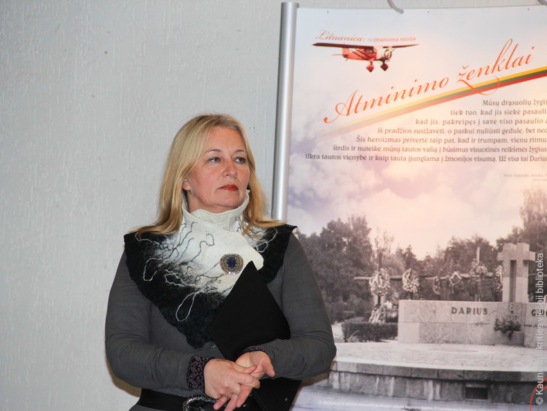 Renginį vedė KAVB Kultūros renginių ir leidybos grupės vadovė Rimantė Tamoliūnienė 