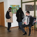 Muzikinę programą atliko M. Petrausko muzikos m-klos mokiniai