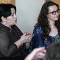Psichologė Kristina Zelčiūtė bei renginio organizatorė