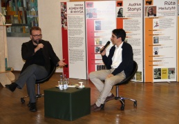 Diskusija „Asmenybė ir knyga“ su Ryčiu Zemkausku ir Stefano M. Lanza