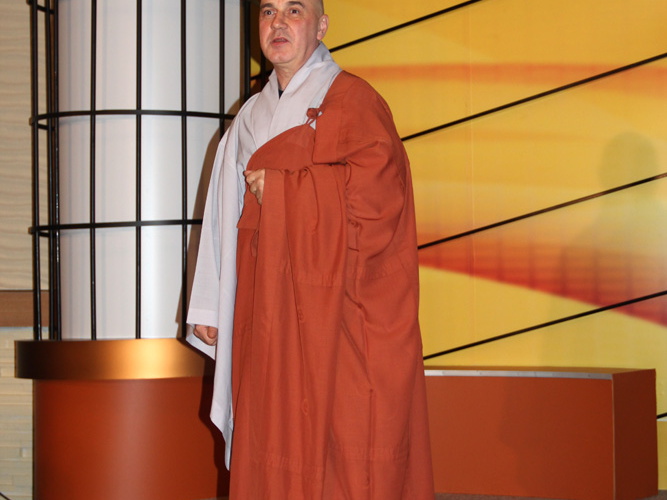 Aktorius, režisierius, žurnalistas Kęstutis Marčiulynas (budistų vienuolis Bo Haeng)