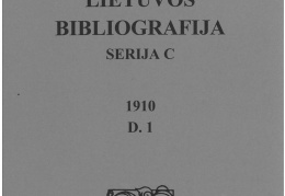Lietuvos bibliografija. Serija C