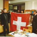 Šveicariškų leidinių skaityklos atidarymas. 2000 m.