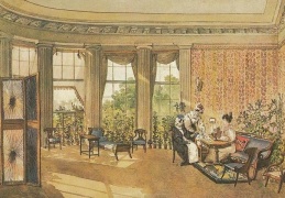Istoriniai interjerai mene: XIX a. namų dekoro atspindžiai dailės kūriniuose
