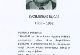 Architektas Kazimieras Bučas 