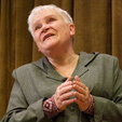 Lietuvių liaudies folkloro dainininkė V. Povilionienė. 2009 m.