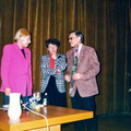 Susitikimas su UNESCO ambasadore U. Karvelis. 1997 m.