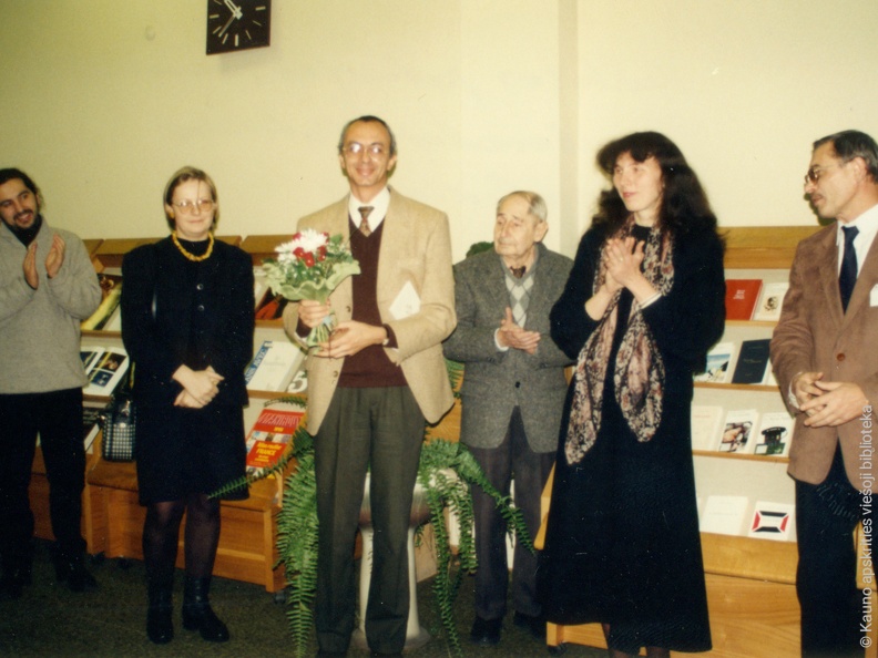 Prancūzijos ambasados kultūros patarėjas P. Donabedian. 1997 m.