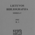 Lietuvos bibliografija. Serija C