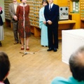 Japonijos laikinasis reikalų patikėtinis Lietuvoje T. Matsuyama su žmona. 2000 m.
