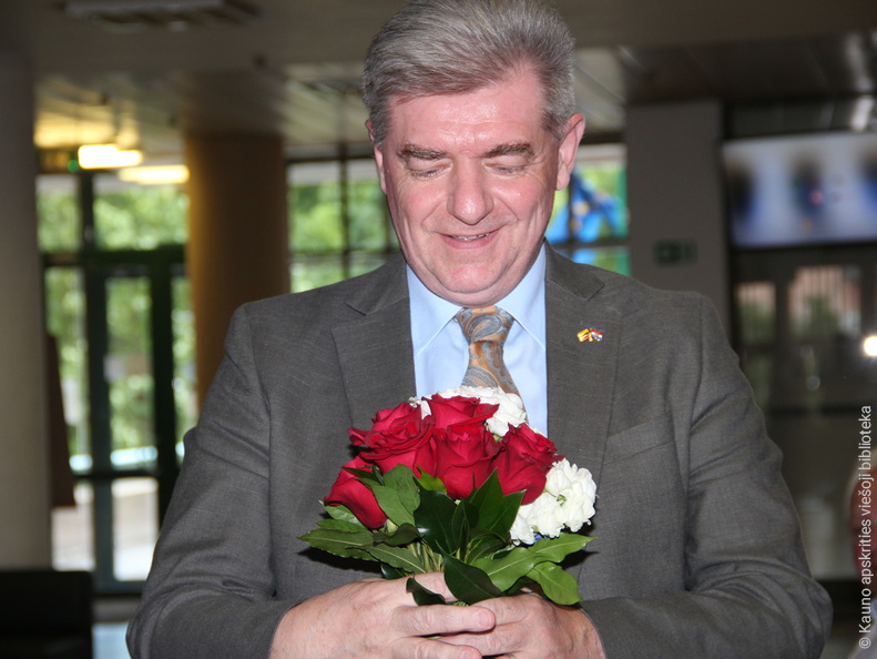 Garbės svečias – Kroatijos ambasadorius Krešimir Kedmenec