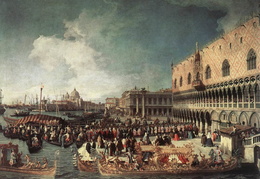 Europos miestai: Venecija XVIII-XIX a. mene
