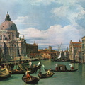 Canaletto. Didysis kanalas ir Švč. Marijos Sveikatos bazilika. 1730 m.