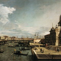 Canaletto. Didysis kanalas ir Švč. Marijos Sveikatos bazilika. Apie 1730 m.