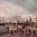 Canaletto. Didysis kanalas iš molo vakarinės pusės. Apie 1735-40 m.