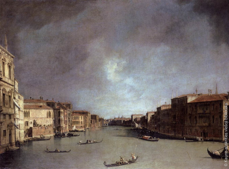 Canaletto. Didysis kanalas, žiūrint nuo Palazzo Balbi. Apie 1726 m..jpg