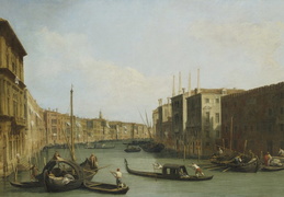 Canaletto. Didysis kanalas. XVIII a.