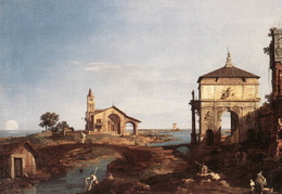 Canaletto. Kapričo su Venecijos motyvais. 1740-45 m.