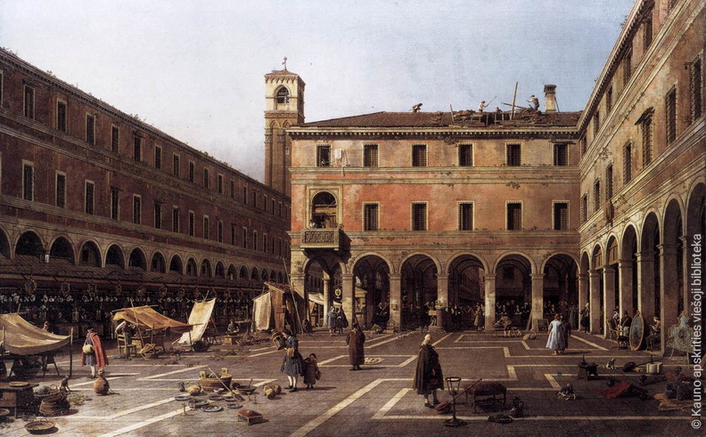 Canaletto. Rialto aikštė. 1758-63 m..jpg