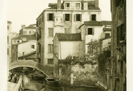 Ferdinand Ongania. Kanalas šalia San Felice bažnyčios. Fotograviūra. 1891 m.