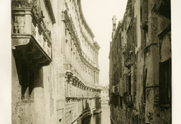 Ferdinand Ongania. Santa Maria Mater Domini kanalas. Fotograviūra. 1891 m.