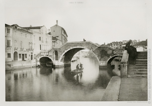 Ferdinand Ongania. Šv. Jobo tiltas. Fotograviūra. 1891 m..jpg