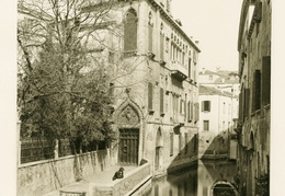 Ferdinand Ongania. Šv. Marino kanalas. Fotograviūra. 1891 m.