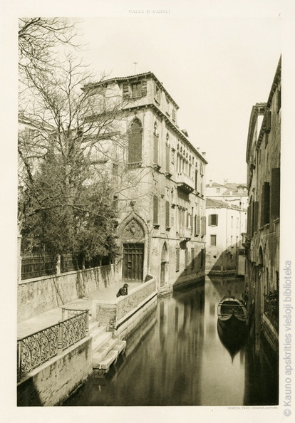 Ferdinand Ongania. Šv. Marino kanalas. Fotograviūra. 1891 m..jpg