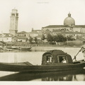 Ferdinand Ongania. Venecijos gondola. Fotograviūra. 1891 m.