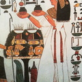 Freska iš Nefertitės kapavietės