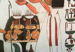 Freska iš Nefertitės kapavietės