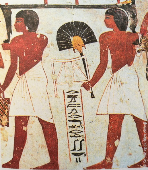 Freska. Pailgėjęs vergų šentis. Egipto Vidurinioji karalystė.jpg