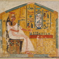 Karalienė Nefertari žaidžia senetą. Egiptas. Apie 1279–1213 m. pr. Kr.