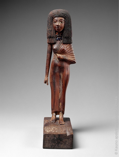 Moters (Tijos) skulptūrėlė. Egiptas. 1390–1349m. pr. Kr..jpg