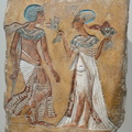 Pasivaikščiojimas sode. Reljefas. Egiptas. 1335 m. pr. Kr.