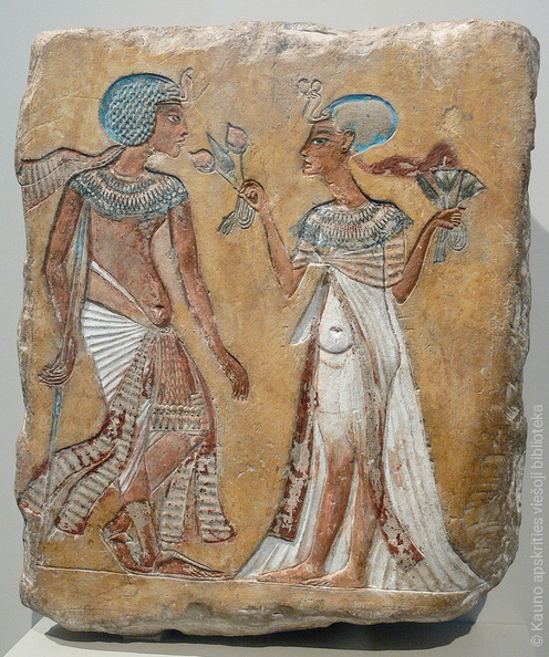 Pasivaikščiojimas sode. Reljefas. Egiptas. 1335 m. pr. Kr..jpg