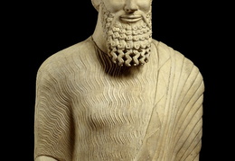 Vyro skulptūra. Kipras.  450-425 m. pr. Kr.