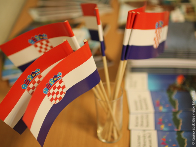 Birželio 22 d. bibliotekoje buvo pristatyta Kroatijos ambasados paroda "Markas Maruličius - Europos humanistas"