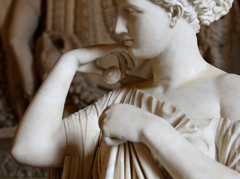 Praksitelis. Dianos skulptura. 4 a. pr. Kr.