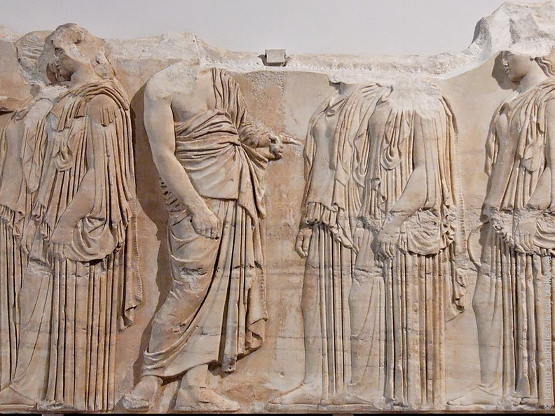 Partenono frizo fragmentas